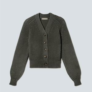 NWT Everlane Texture Cotton Cardigan XS